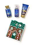 Bath & Body Frosted Coconut Snowball - Mini Gift Set - Fine Fragrance Mist, Body Cream, and Body Wash in Festive Gift Box