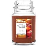 Yankee Candle Apple Pumpkin, Fall Scented Candle, 22oz Large Jar with up to 150 Hour Burn Time