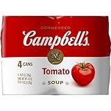 Campbell's Condensed Tomato Soup, 10.75 oz Can (4 Pack)