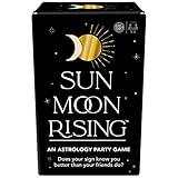 Hasbro Gaming Sun Moon Rising Game, Astrology-Themed Party Card Game for Adults and Teens, 3-6 Players, Fun Summer Activities, Vacation Travel Essentials, Ages 13+