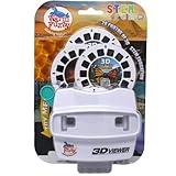WARM FUZZY Toys STEM Viewfinder - Viewfinder for Kids & Adults, Classic Toys, Slide Viewer, 3D Reel Viewer, Retro Toys, Vintage Toys with 4 Reels - Contains 28 High Definition Educational 3D Images