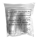MCR Medical Box of 100 First Aid Training Kits, Basic