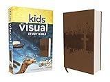 NIV, Kids' Visual Study Bible, Leathersoft, Bronze, Full Color Interior: Explore the Story of the Bible---People, Places, and History