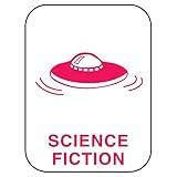 The Library Store Classification Labels with Permanent Adhesive Science Fiction 250 per Roll