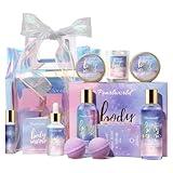 Spa Kit for Women, 12 Pcs Luxury Bath Skin Care Shower Bath Set, Spa Gift Sets with Reusable Bag, Bath Bomb, Christams Birthday Gifts for Teen Girls, Her, Mom