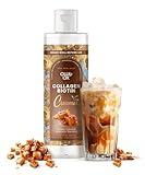 Owl & Ox Collagen Coffee Creamer with Biotin Healthy Hair, Skin and Nails | Liquid Blend, Gluten Free, Sugar Free, Dairy Free, & Keto Friendly | Salted Caramel | 30 Servings