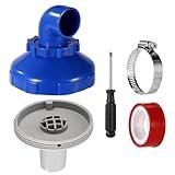 Lyreh 5pcs Pool Jet Nozzle Set, 360° Swivel Rotatable Pool Inlet Nozzle Fittings Swimming Pools Return Jet for Intex Spa Spout Replacement Parts Accessories