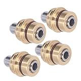 Excavator Push Rod Button, 4PCS Joystick Handle Button Head Rubber Sealing Metal Push Rod Button for, Video Game Joysticks and Hardware Platform:Mac