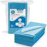 MED PRIDE Disposable Drape Sheets [Pack of 25] - 2-Ply Hospital Drapes for Stain & Spill Protection- Leakproof Medical Paper Sheet Covers for Treatment Tables, Exams, Stretchers, Massage Tables, Spa