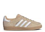 adidas Gazelle Indoor Womens Sneaker (Magic Beige, IH5482, 8)