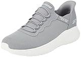 Skechers Men's Hands Free Slip-ins Bobs Squad Chaos-Daily Hype Sneaker, Grey, 7.5