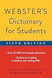 Webster's Dictionary for Students, Sixth Edition, Newest Edition