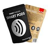 Smart POD - Wear Your Digital Dot Business Card | Website Link | Google Review Link | TAP N' Share NFC - iPhone & Android (White, 5 Pack)