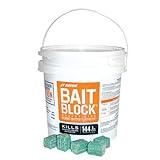 JT Eaton 709-PN Bait Block Anticoagulant Rodenticide, Peanut Butter Flavor, for Mice and Rats (9 lb Pail of 144)