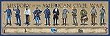 History America Civil War Unframed Art Print, 36 x 11.75 inches, American History Timeline Print