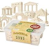 Taksa Toys Arch•Kid•Tech® The Master's Set– Architectural Building Blocks Set for Learning History and Ancient Building Techniques