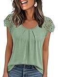 AUTOMET Womens Casual Dressy Tops 2025 Summer Short Sleeve Business Work Office Teacher Shirts Plus Size Date Sleeveless Trendy Blouses Tshirts Fashion Beach Vacation Outfits Clothes Clothing