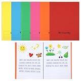 Henoyso 6 Pcs Primary Composition Notebook K-2 9 3/4 x 7 1/2 Inch Primary Journal Blank Writing Book for Kid to Write Stories Draw and Write Journal 60 Page Primary Notebook Back to School Supplies (Colorful)