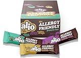 Alio: 3 Flavor Combo Box - Top 9 Allergen Free Protein Bar | High Protein | Nut Free | Low Calorie | Vegan | Gluten Free | non-GMO | Kosher | Plant Based | Amazing Taste! 12 Bars in a Box!