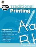 Teacher Created Resources Practice Makes Perfect: Traditional Printing Grades K-2, 2nd Edition (TCR3330) (Penmanship)