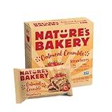 Nature's Bakery Oatmeal Crumble Strawberry Bars, 1.41 Oz, 6 Ct