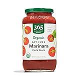 365 by Whole Foods Market, Organic Fat Free Marinara Pasta Sauce, 25 Ounce