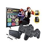 Wireless Retro Gaming Console(64G), Plug & Play Video TV Game Stick with Built-in 9 Emulators, 20,000+ Video Games,4K HDMI Output, Revisit Classic Games with Dual 2.4G Wireless Controllers