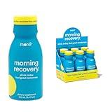 Morning Recovery Electrolyte, Milk Thistle Drink Proprietary Formulation to Hydrate While Drinking for Morning Recovery, Highly Soluble Liquid DHM, Original Lemon, Pack of 6