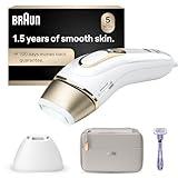 IPL Silk·Expert Pro 5 PL5157, at Home Laser Hair Removal, Latest Generation IPL, Holiday Gifts for Women and Men, at-Home Hair Removal System with Soft Pouch and Precision Head