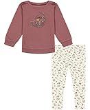 Lucky Brand Baby Girls 2-Piece Fashion Pullover & Legging Set, Everyday Wear, Comfortable & Stylish Fit, Mauve/Print