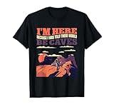 Retro Caves Cave Explorer Caving Spelunking T-Shirt