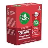 nutpods Peppermint Mocha, (3-Pack), Unsweetened Dairy-Free Creamer, Made from Almonds and Coconuts, Whole30, Gluten Free, Non-GMO, Vegan, Kosher