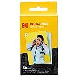 Kodak 2ʺ x 3ʺ Premium ZINK Photo Paper 50-Pack Compatible with Kodak PRINTOMATIC (NOT with Kodak Mini Shot, Mini2)