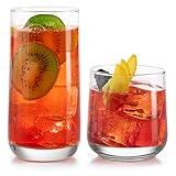 Libbey Ascent 16-Piece Tumbler and Rocks Glass Set