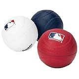 Franklin Sports Foam Baseballs - Soft Foam Practice Baseballs for Kids - Perfect for Hitting and Indoor or Outdoor Play - 3 Pack - Official MLB Licensed Product