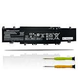 UGXKNAE TI04XL M24563-005 Laptop Battery fit for HP Envy 17-CH 17-CH0027UR 17-CH0026UR 17M-CH0013DX 17.3" Series HSTNN-IB9T TIO4XL TI04055XL M24563-005 M24420-1C1 M24420-1D1 55.67Wh