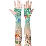 YPHCDO Gardening Sleeves for Women Farm Sun Protection Thorn Proof Cooling Arm Sleeves to Cover Arms for Garden Sports