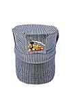 Adult Train Engineer Railroad Hat The Real Deal Men's Red Steam Engine Engineer Hat I Trains