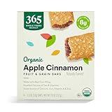 365 by Whole Foods Market, Organic Apple Cereal Bar 6 Count, 7.8 Ounce