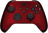 Custom Controllerzz Wireless Controller for Microsoft Xbox Series X/S & Xbox One - Custom Soft Touch Feel - Custom Xbox Series X/S Controller (X/S Red)