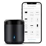 Broadlink WiFi Smart Home Hub RM Mini 3 (2.4 GHz Wi-Fi Only) IR Automation Learning Universal Remote Control for TV Compatible with Alexa, Google Home, IFTTT
