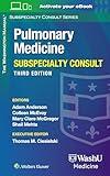 Washington Manual Pulmonary Medicine Subspecialty Consult