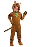 Toddler Scooby Doo Costume, Scooby-Doo Character Jumpsuit, Dog Outfit for Halloween & Movie TV Cosplay 18MO