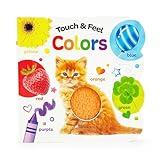 Touch & Feel Colors: Baby & Toddler Touch and Feel Sensory Board Book