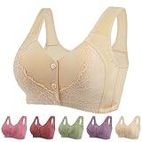 Today+Deals+Cancel Orders My Account Most Popular Items On Amazon 2024 Daisy Bras for Older Women Daisy Bra for Seniors Front Closure Front Closure Bras Beige