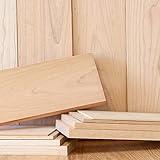 1/2” x 6” x 12” Cherry Solid Hardwood Unfinished for Crafts, DYI, Scroll Saw, Woodworking and Laser Engraving (1pc)