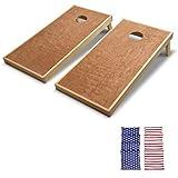 GoSports 4’ x 2’ Commercial Grade Cornhole Boards Set | Includes Bean Bags (Choose Your Colors) Over 100 Color Combinations