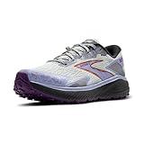 Brooks Women’s Divide 5 Trail Running Shoe - Mercury/Ebony/Sweet Lavender - 8 Medium
