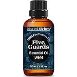 Natural Riches Five Guards Essential Oil Blend for Health Shield Aromatherapy with Clove Cinnamon Lemon Rosemary Eucalyptus Oil - 30ml
