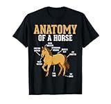 Anatomy of A Horse Funny Equestrian Neigh Horse Lovers T-Shirt